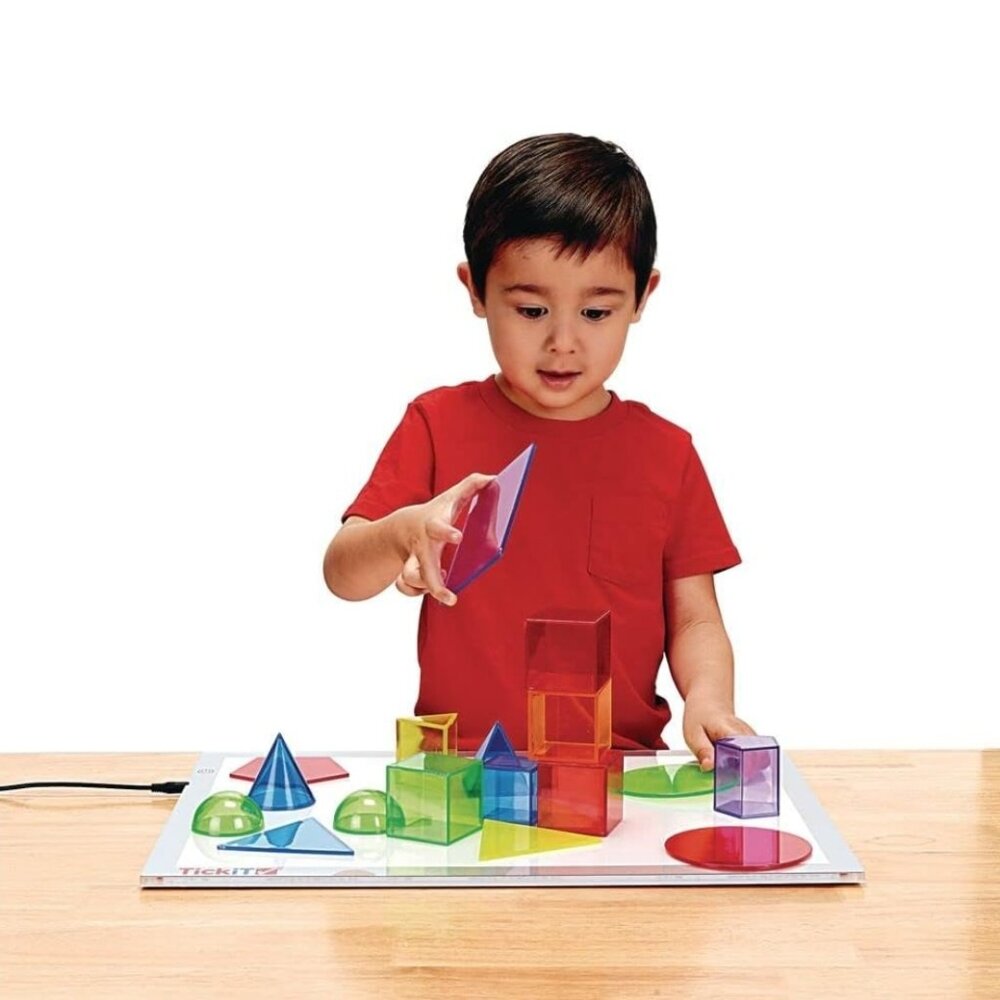 Excellerations STEM Translucent Shapes Set - Picture 3 of 4